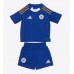 Leicester City Hjemmedraktsett Barn 2025-26 Korte ermer (+ Korte bukser)